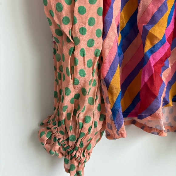 Anthropologie Bl-nk‎  London Peasant Blouse XS - Picture 3 of 9